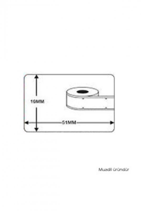 Dymo Lw Etiket Muadili Çok Amaçlı Etiket 19 Mm X 51 Mm 500 Adet - Resim 4