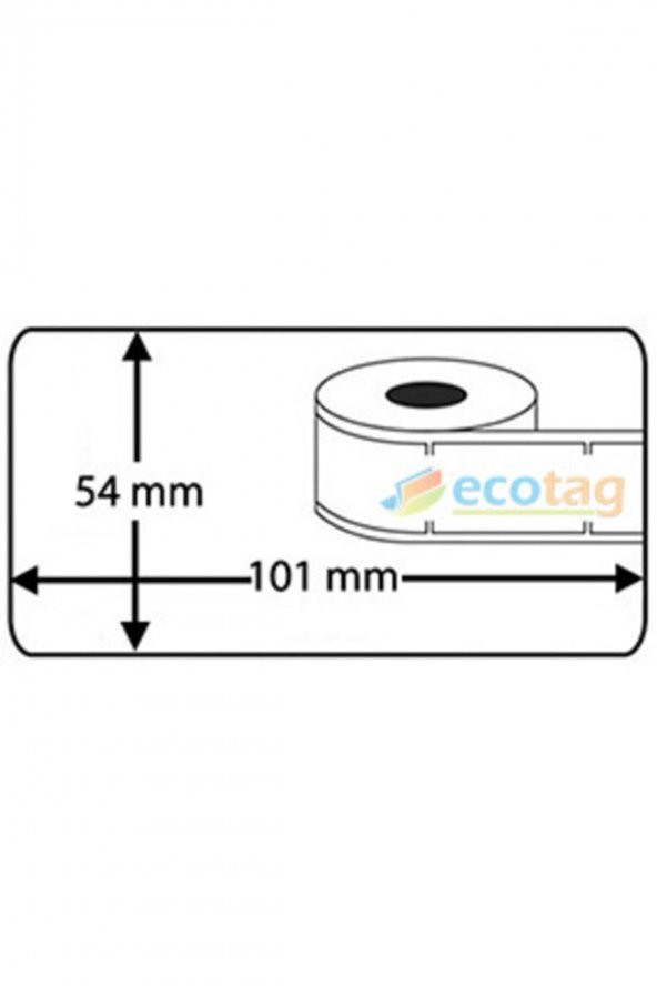 Dymo Lw Muadili Sevkiyat Etiketi 101 Mm X 54 Mm 220 Adet - 4