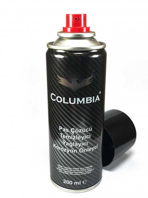 COLUMBIA 200 ML SPREY Pas Temizler, Yağlayıcı, Korozyon Önleyici - 2