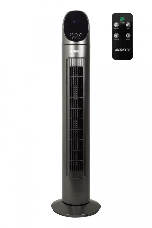 Alveus Airfly 89 Cm Dijital Kule/Dikey Soğutucu Fan Kulesi