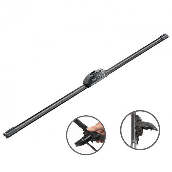 Citroen C2 Muz Silecek Takımı (2003-2008) Bosch Aerotwin - Resim 2