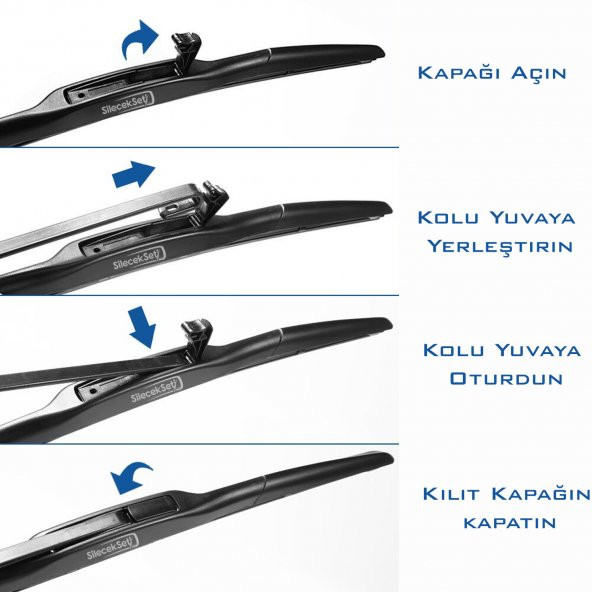 Dacia Dokker Ön Silecek Takımı (2012-2015) RBW Hibrit - 3