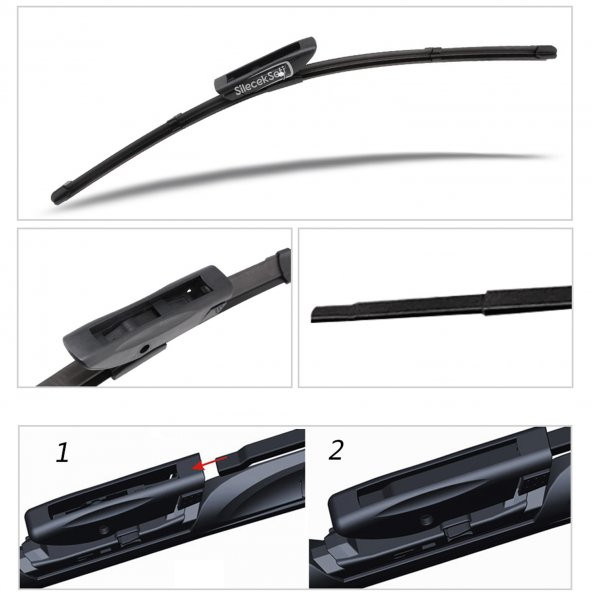 Citroen C3 Picasso Muz Silecek Takımı (2011-2015) RBW - Resim 2