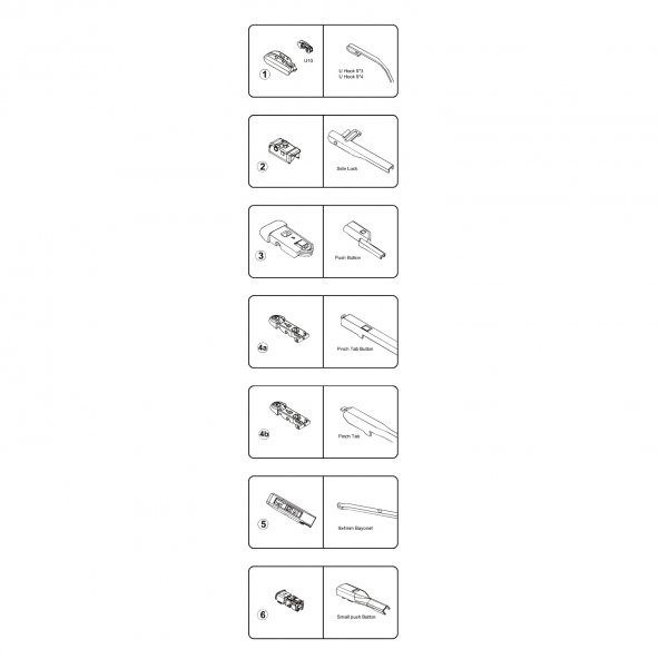 HC Cargo Volvo Xc60 2009 - 2017 Ön Muz Silecek Takımı - Resim 2