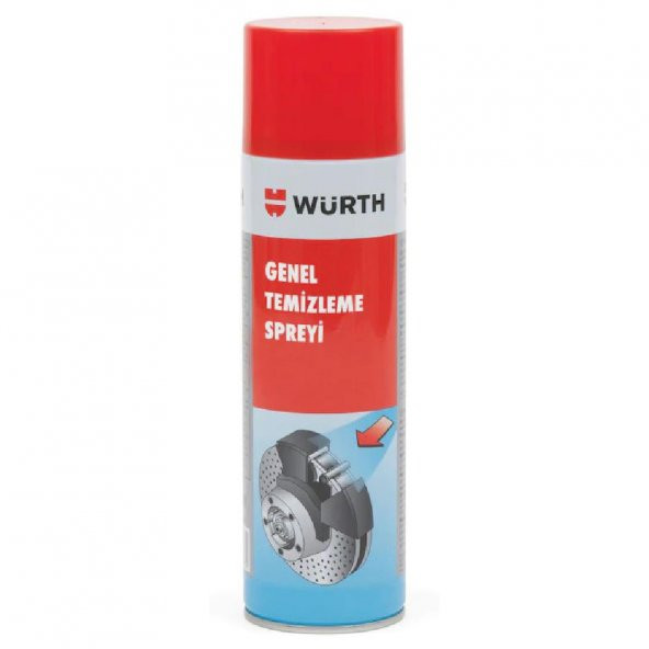 Würth Fren Balata Ve Genel Temizleme Spreyi 500 ml