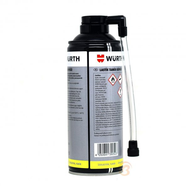 Würth Lastik Tamir Köpüğü 300 ml - YENİ AMBALAJ - 2
