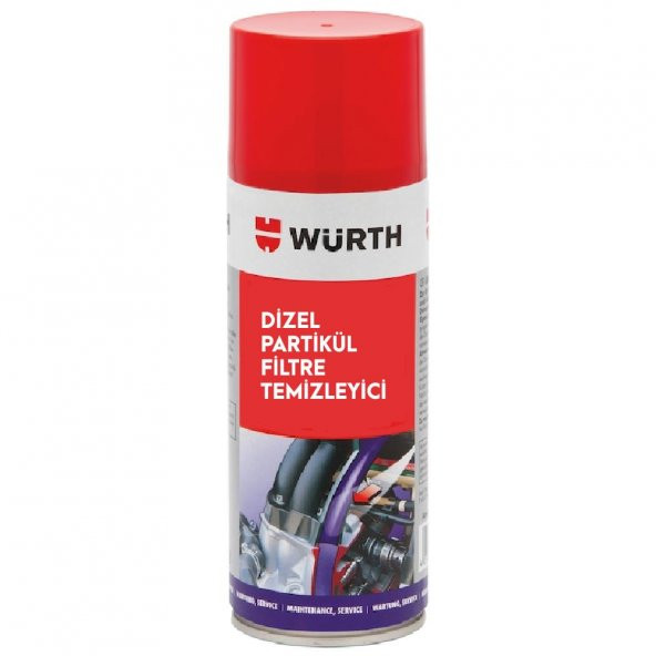 Würth Dizel Partikül Temizleyici 400 ml - Hortumlu