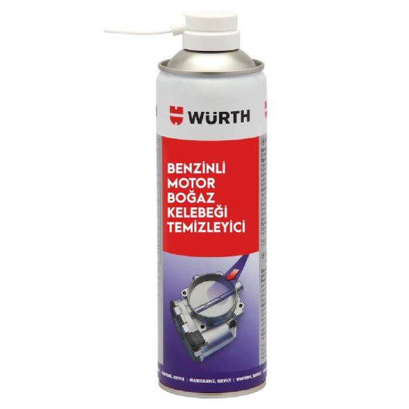 Würth Benzinli Motor Boğaz Kelebeği Temizleyici 500 ml