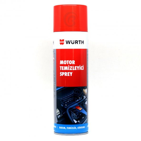 Würth Motor Temizleyici Sprey 500 ml (Su Gerekmez)