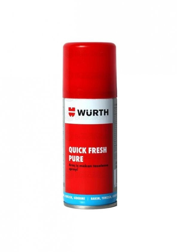 Würth Quick Fresh Araç İçi Tazeleme Spreyi 100 ml - Koku Bombası