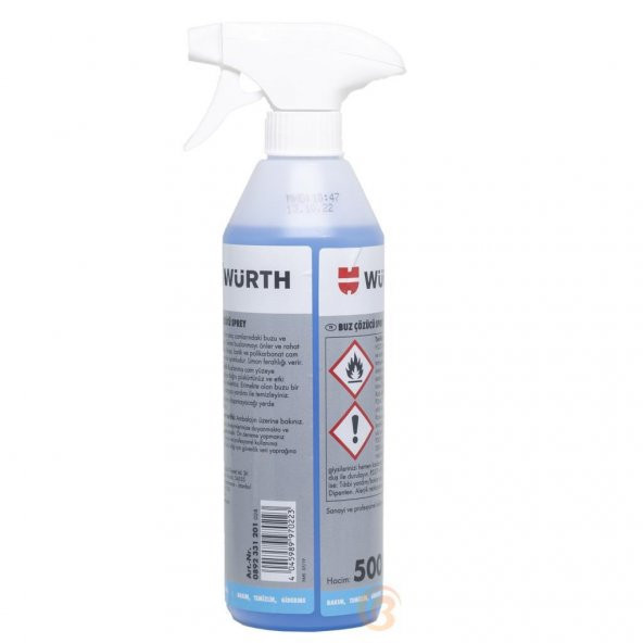 Würth Buz Çözücü Sprey 500 ml - YENİ ÜRETİM - 2