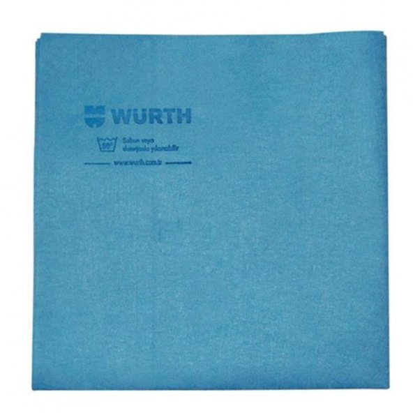 Würth Motor Temizleyici Sprey 500 ml + Güderi Bez Mavi 130 gr - 3