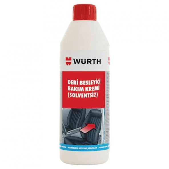 Würth Deri Besleyici Bakım Kremi 500 ml + Güderi Bez Mavi 130 gr - 3