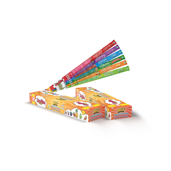 LOOP LICORICE 15GR SOUR BELT MIX. EKŞİLİ ŞEKER - 72 ADET - 1