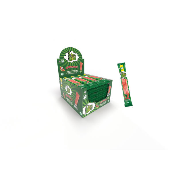 Loop Sticks Candy LOOP LICORICE SOUR STICK 20GR KARPUZ AR. EKŞİL - PttAVM