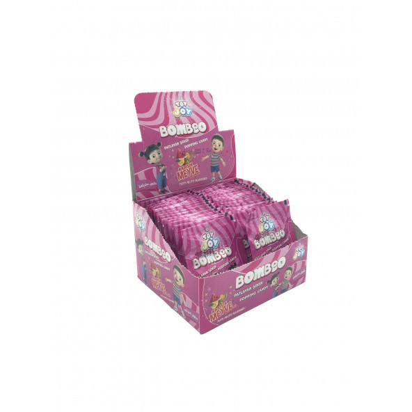 TOY JOY BOMBEO 4GR. LİMON AR. PATLAYAN ŞEKER - 40 ADET