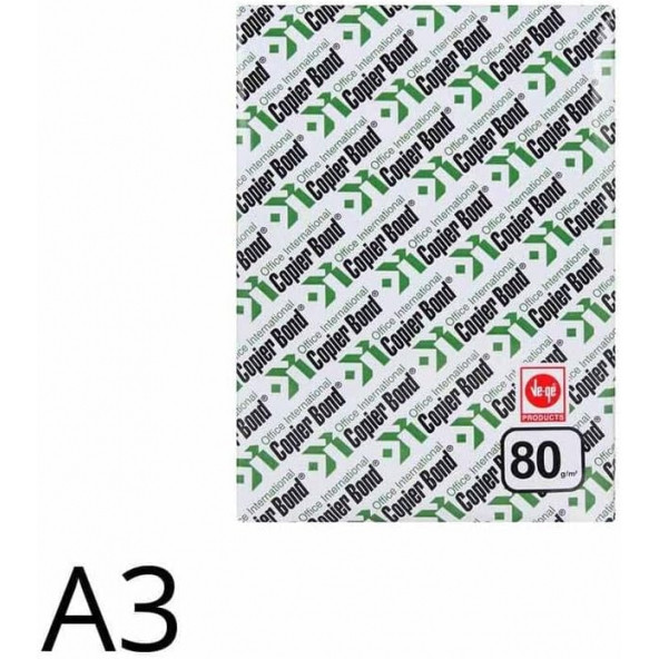 1 Koli Vege Copier Bond A3 Fotokopi Kağıdı - 3