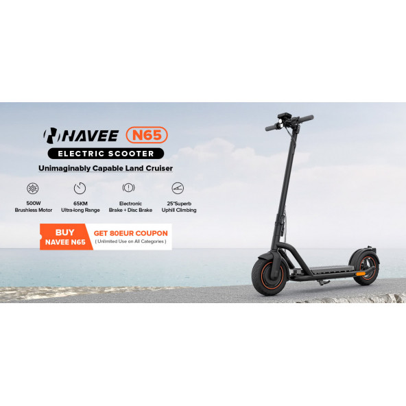 Navee N65 500 W Elektrikli Scooter - 3