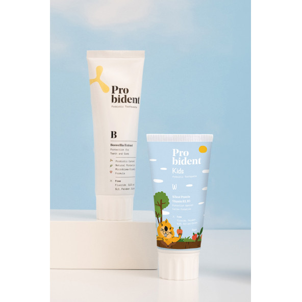 Probident Aktif Probiyotikli Akgünlük Özüt Ilaveli Doğal Şeftali Aromalı Kids Tanışma Paketi