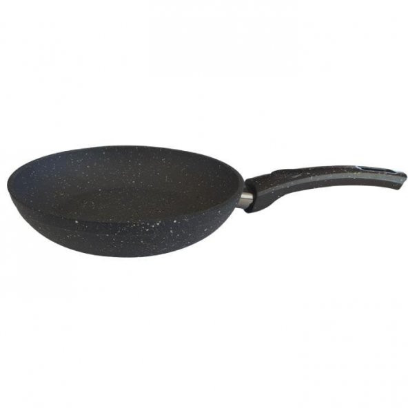 Remetta Granit Tekli 20 Cm Tava-Siyah