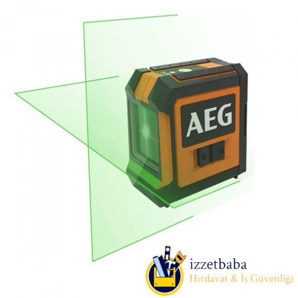 Aeg CLG220-B Yeşil Çizgili Lazer Hizalama 20 METRE