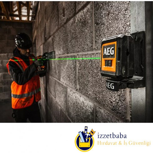 Aeg CLG220-B Yeşil Çizgili Lazer Hizalama 20 METRE - 2