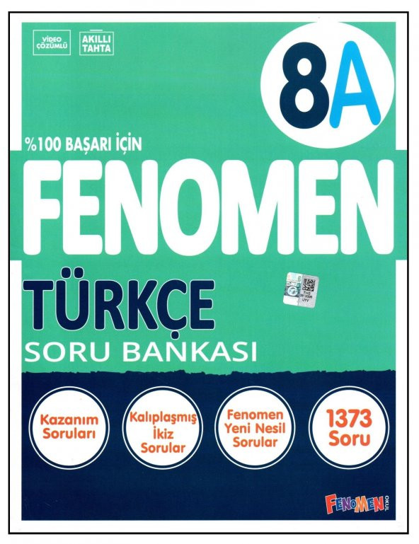 Fenomen 8. Sınıf LGS Türkçe Soru Bankası (A)