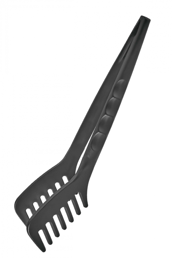 Teflon Makarna ve Salata maşası 180 °C Isıya Kadar Dayanıklı Yanmaz Yapışmaz Makarna Servis Maşası - 1