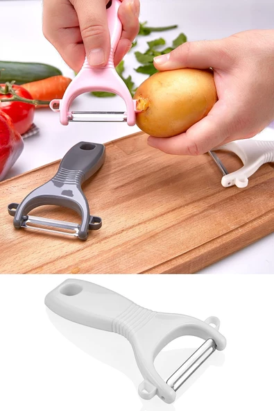 Selenica Plastik Saplı Soyacak ,Sebze Soyacak ,Meyve Soyacak - 3
