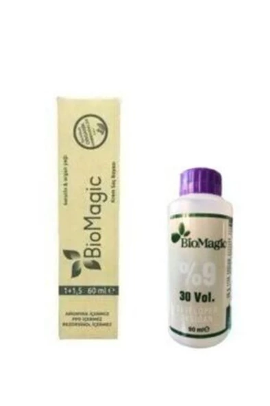 Keratin ve Arganlı Amonyaksız Doğal Saç Boyası 66-33 Koyu Kumral Dore 60 ml Boya ve Oksidan - 10