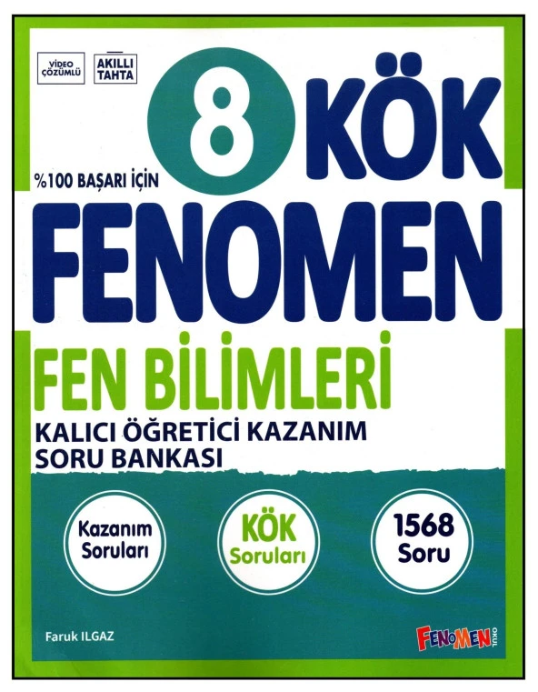 Fenomen 8. Sınıf LGS Fen Bilimleri KÖK Soru Bankası