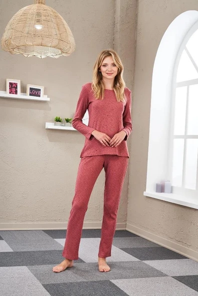 Pjs 23553 Kadın Yumoş Pijama Takım