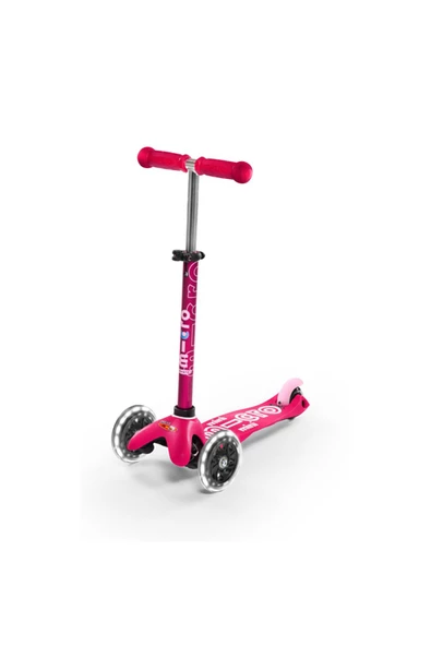 Mını  Mıcro Deluxe Pınk (LED) Scooter