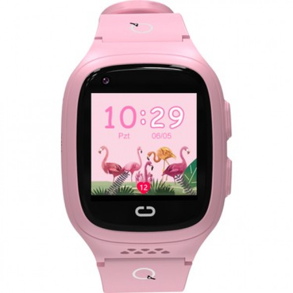 Qfit Q4 4.5G Akıllı Çocuk Saati Pembe