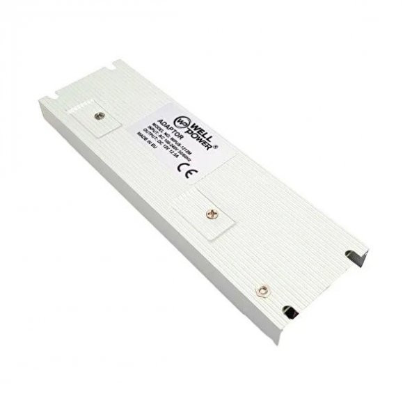 WELL POWER WPUS-1212M 12 VOLT 12.5 AMPER ADAPTÖR ULTRA SLİM LED TRAFOSU - 4