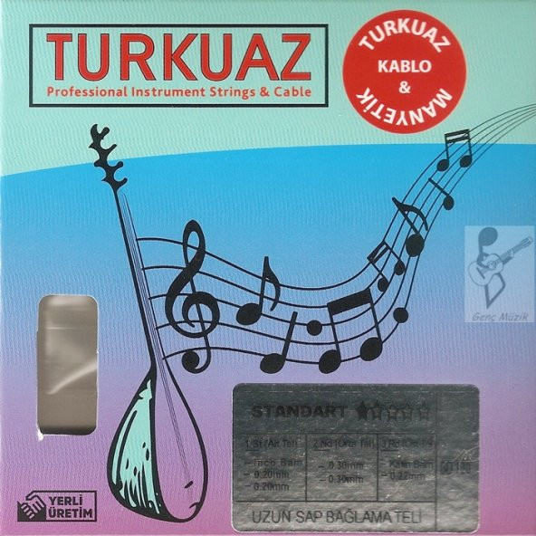 Turkuaz BD120 Uzun Sap Bağlama Teli 020 Paslanmaz Takım Tel