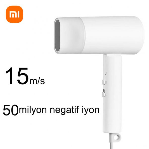 Xiaomi Mijia Negatif Iyon Saç Kurutma Makinesi H101 1600W - Beyaz
