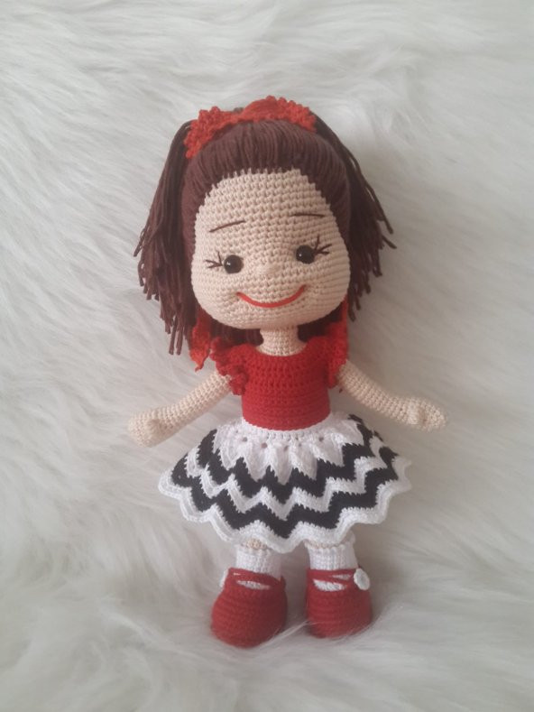 Pırıl Bebek Amigurumi Organik Oyuncak - 4