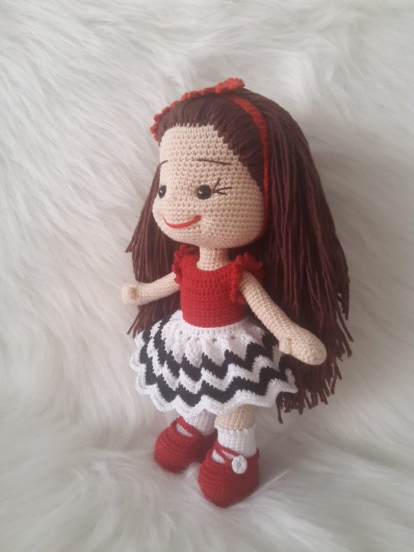 Pırıl Bebek Amigurumi Organik Oyuncak - 5