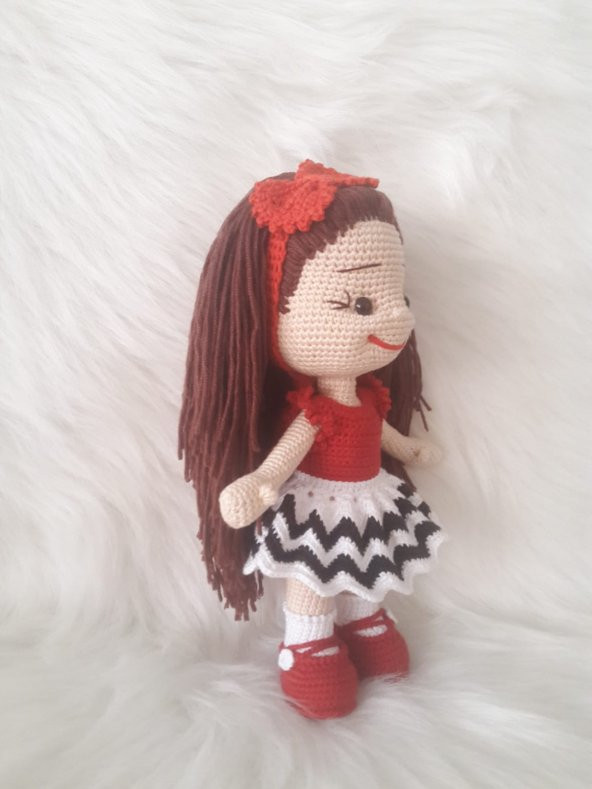 Pırıl Bebek Amigurumi Organik Oyuncak - 6
