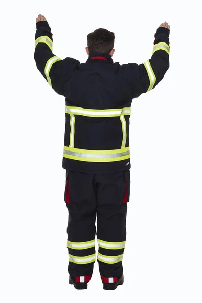 LACİVERT İTFAYECİ ELBİSESİ CEKET VE PANTOLON PRO TAKIM - 6