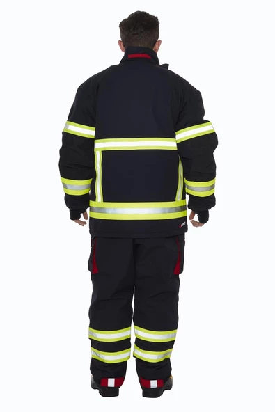 LACİVERT İTFAYECİ ELBİSESİ CEKET VE PANTOLON PRO TAKIM - 5