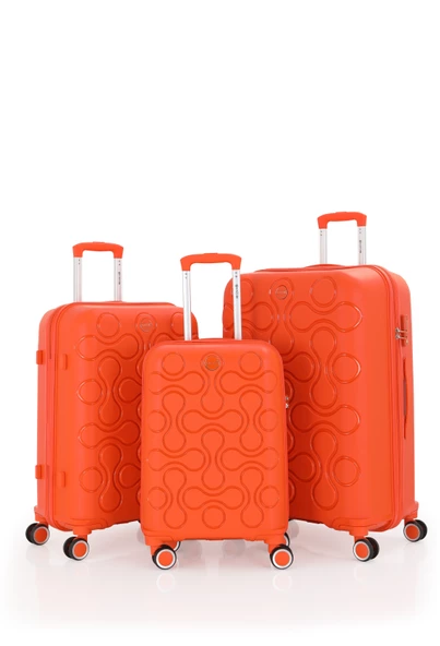 Mçs Üçlü Polipropilen Valiz Seti V376 - 7