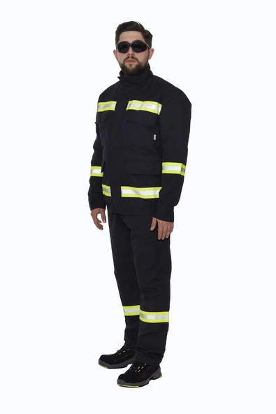 ELEKTİRİK VE ISIYA DAYANIKLI CEKET PANTOLON - 4