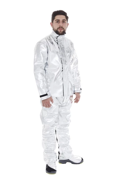 ALÜMİNİZE YANGINA YAKLAŞMA ELBİSES CEKET PANTOLON BAŞLIK - Resim 2