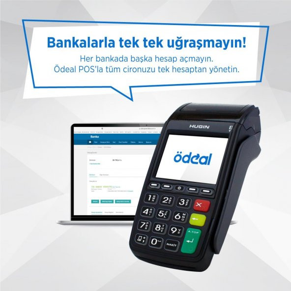 Hugin Tiger T300 Yazar Kasa Pos (Ödeal Ödeme Hizmeti İçinde) - 2