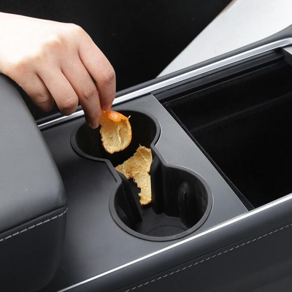 Coofbe Tesla Araçlar İçin Bardaklık Tutucu Tesla Model 3 Bardak Tutucu ve Model Bardak Tutucu - 5