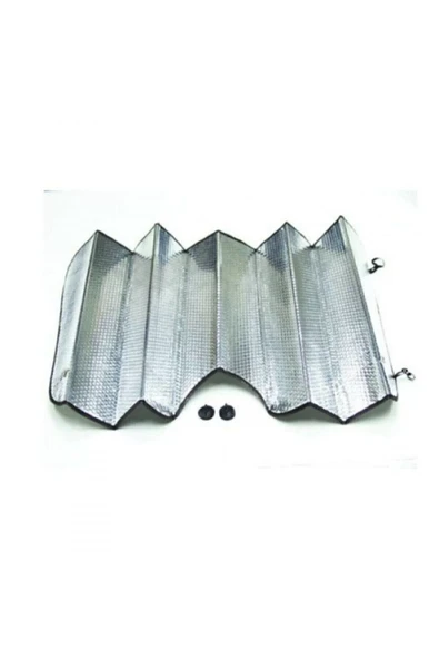 Ön Cam Metalize Güneşlik Düz Model Ölçü:60*130 Cm - Resim 3