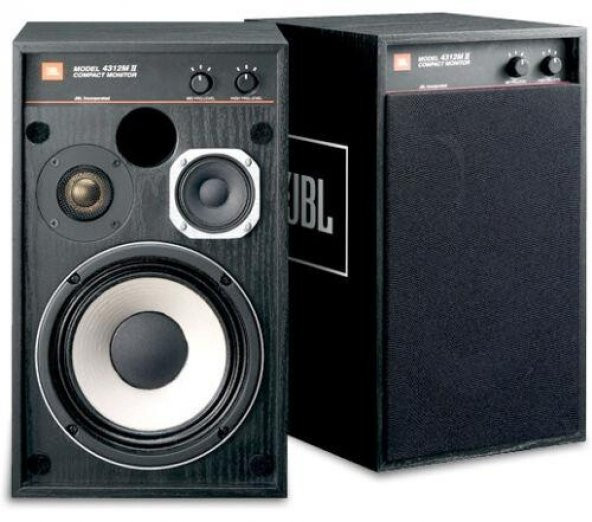 JBL 4312MII Raf Tipi Pasif Studio Monitor Hoparlör Siyah