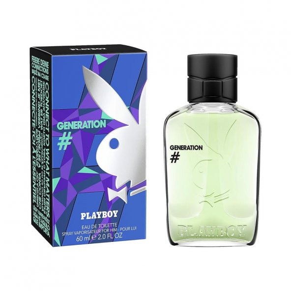 Playboy Generation EDT Erkek Parfüm 60ML